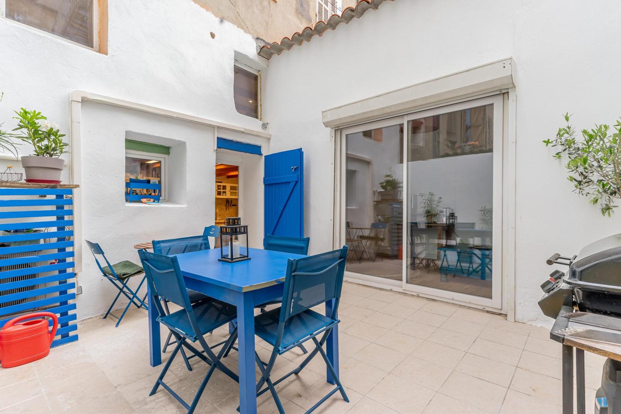Апартаменти Duplex 4 Pers. Centre Avec Cour Privee Ensoleillee Марсель Екстер'єр фото